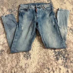 DSQUARED Light Blue Skinny Jeans